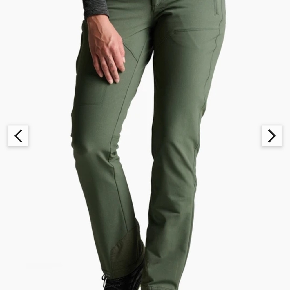 Kuhl Klash Pant Green Size 8 Short